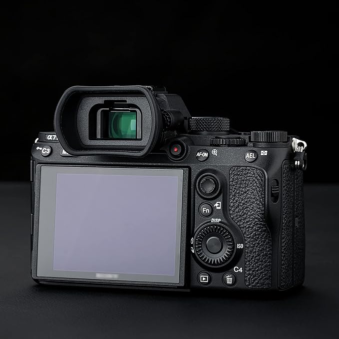 Extended Replaces Sony FDA-EP18 FDA-EP16 FDA-EP15 Eyecup Eyepiece | Soft Silicon,Camera Eye Cup Viewfinder Eyeshade,for Sony A7RIV A7RIII A7III A7SII A7RII A7II A7S A7R A7 A9II A9 A58 A99II - Image 7