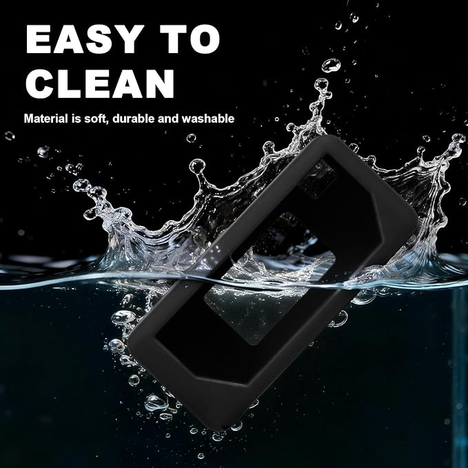 Silicone Case for Kodak CHARMERA Millennium Keychain Mini Digicam Blind Box | Soft Keychain Camera Sleeve, Precise Cutouts, Case-On Charging & SD Card Access, For Collectors & Daily Carry, Black - Image 5