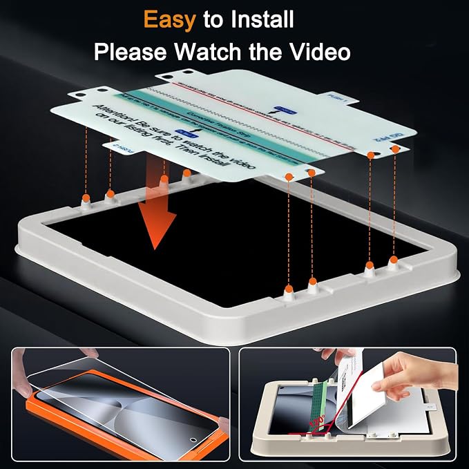 Milomdoi Screen Protector for Google Pixel 10 Pro Fold | 3 Pack Inside TPU Film + 3 Pack Front 9H Tempered Glass + 3 Pack Camera Lens Protector, Easy Installation, No Bubbles - Image 2