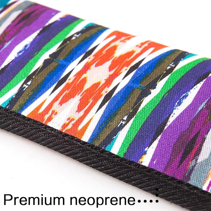 TRIUMPH VISION 3 Pack Reading Glasses Pouch Soft Case Eyeglass Sleeve Slim | Alternative to Bulky Case in bag, Lightweight Lined Padded Protect Optical lens Slip in, Cute Pattern Portable for Daily Use - Image 4
