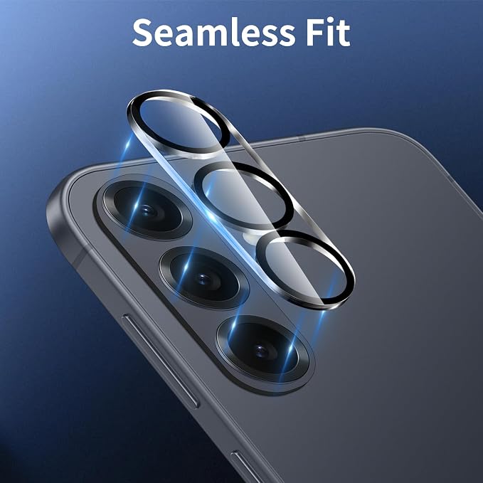 Dengduoduo 3 Pack Camera Lens Protector for Samsung Galaxy S26 / S26+, Tempered Glass Camera Protector Back Lens Cover, Ultra HD, 9H Hardness, Anti-Scratch, Case Friendly[No Affect on Night Shots] - Image 5