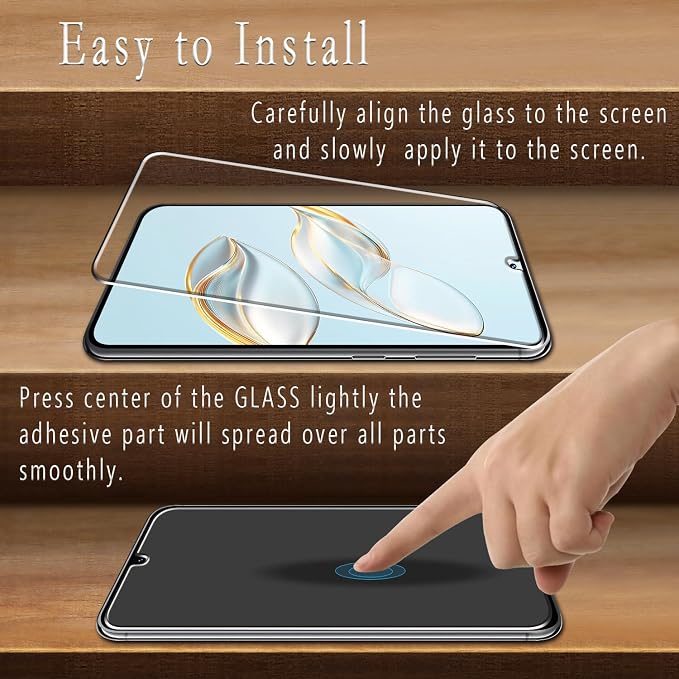 2+2 Pack Screen Protector for Samsung Galaxy S23 Plus | 9H Tempered Glass, with Camera Lens Protector, Fingerprint ID Compatible, Anti Scratch, Bubble Free - Image 4