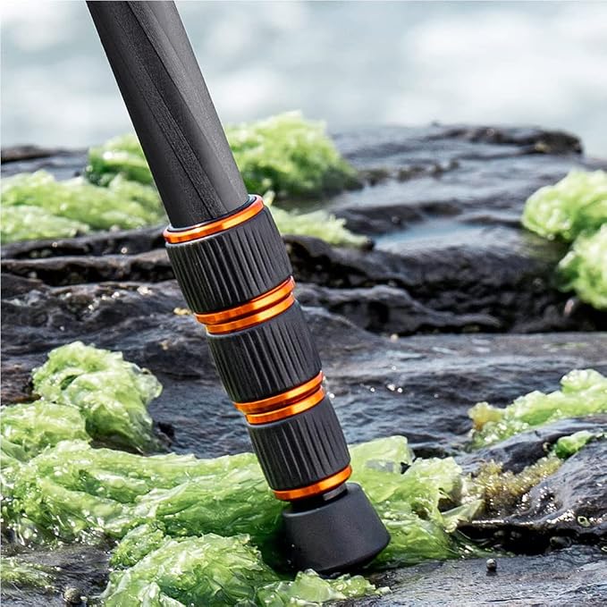 K&F CONCEPT Universal Anti-Slip Rubber Tripod Foot Spikes | Compatible with 1/4 inch Thread Tripod Monopod Legs Feet Replacement Parts, 3 PCS, TQ23 - Image 5
