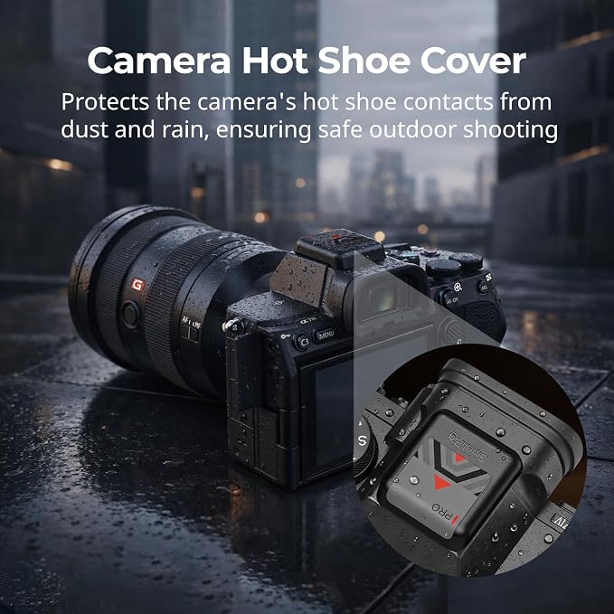 SmallRig Hot Shoe Cover 2 Pack (Black) , Protector Cap Hot Shoe Mount for Sony A1 II / A9 III / A7 IV / A7 V / A7S III / A7R IV - Image 5