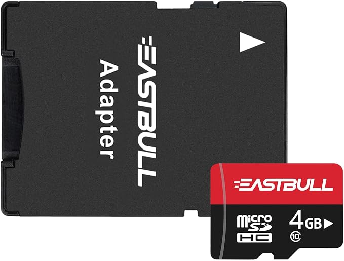 4GB 5-Pack of Micro SD Cards, EASTBULL 4GB SD Card Pack with 2 Adapters | 90MB/s Full HD Video SDHC Class 10 UHS-I U1 Micro Memory Cards 4G for Surveillance Security Cam (5 Units) - Image 7