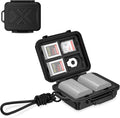 JJC Portable Camera Battery Memory Card Storage Case for 3 SD Card,4 CFexpress Type-B/XQD Cards,2 Camera Batteries,Compact Cameras Battery Holder Box for Nikon EN-EL15 by JJC