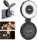ULANZI LM19 Magnetic Selfie Light, LED Phone Ring Light for iPhone MagSafe, CRI95+ 2500K-8500K Portable Magnetic Phone Fill Lights for Selfies TikTok Video Call Makeup Photography YouTube Vlog - Black by ulanzi