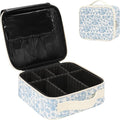 Relavel Travel Makeup Case, Professional Makeup Artist Makeup Bag, Portable Makeup Train Case Organizer with Adjustable Dividers, Cute Cosmetic Bags Birthday Gifts for Girls and Women, Floral Print by Relavel