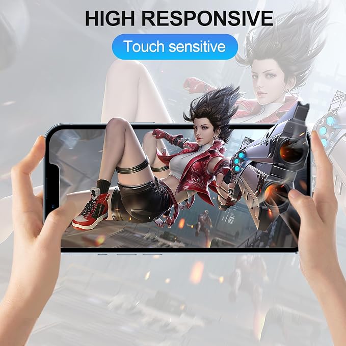 3+3 Pack Glass Screen Protector for iPhone 15, 6.1 Inch | Camera Lens Protector, HD Clear Tempered Glass Film, Anti-Scratch, Bubble Free, Case-friendly - Image 4