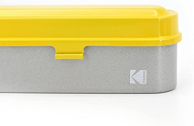 KODAK Film Case - for 5 Rolls of 35mm Films - Compact, Retro Steel Case to Sort and Safeguard Film Rolls (Blue) (Film is not Included) - Image 7