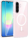 FNTCASE for Galaxy A27 5G Phone Case, Fit for Magsafe, Screen Protector | Clear Anti Yellowing, 14FT Military Grade Drop Protection, Slim Shockproof Protective, for Samsung A 27 4G Cover, Transparent by FNTCASE