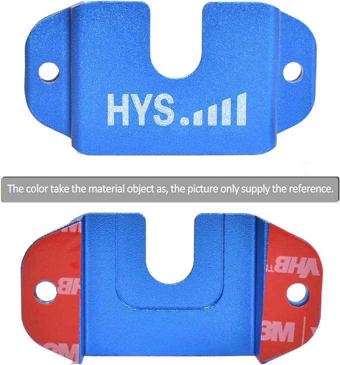 HYS Single Side 2-Way Radio Mount for Cobra Midland HT CB Radio/Speaker Mic | VHF UHF GMRS radio handheld transceivers, lightweight, carry between vehicles,ready to install, installs on any flat surface - Image 4