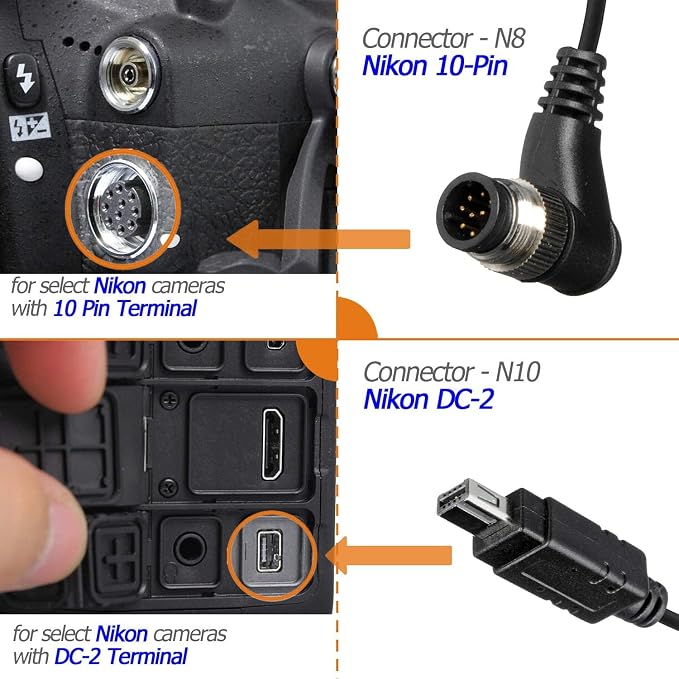 Wireless Camera Shutter Release Remote Control for Nikon | Compatible with Nikon Z9, Z8, Z6, Z6 II, Z6 III, Z7, Z7 II, Z5, D750, D780, D7500, D7200, D5600, D5300, D850, P1000 - Image 8
