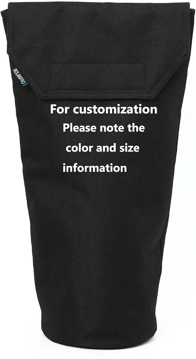 Rolanpro Custom Waterproof Soft Pouch Case Bag for Camera Lens by Rolanpro
