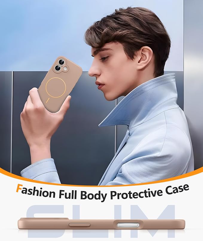 FNTCASE for iPhone 17 Case, Compatible with Magsafe, Glass Screen Protector | Full Camera Protection, Integrated Silicone Cases, 14FT Military Grade Drop Proof, Shockproof Protective Phone Cover - Image 8