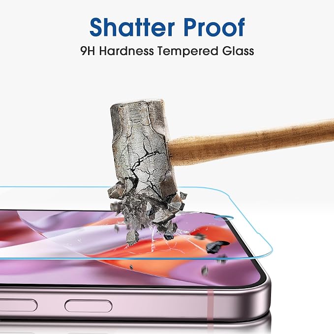 amFilm OneTouch for Google Pixel 9 Pro XL Screen Protector Tempered Glass | 30s Auto-Alignment, Bubble Free, Scratch & Drop Protection, HD Clear, 2 Pack (Pixel 9 XL-6.8") - Image 4