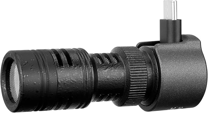 Saramonic SmartMic+UC Device-Mountable Shotgun Microphone with USB-C & Headphone Out for iPhone 15, Android Mobile Devices, New iPad & More - Image 5