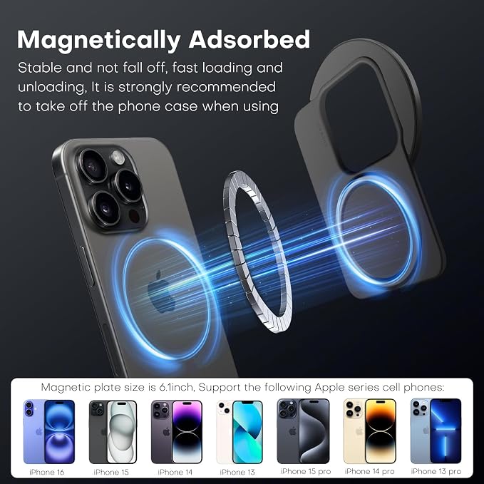 REYGEAK CPL Filter for Magsafe iPhone 16/15/14/13/12,67mm Ultra-Slim Camera Lens Filter,Magnetic Filter Frame with 6.1inch for iPhone 15/14/13/12 Pro - Image 2