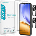 2+2 Pack Screen Protector for Google Pixel 8a Tempered Glass | with Camera Lens Protector, Anti Scratch, Bubble Free by Bencuku