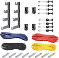 NEEWER Photography 4 Roller Wall Mounting Manual Background Support System with 2 x Four Fold Hook, 8 x Expand Bar, 4 x Chain, Load Capacity per Roller: 22lb/10kg by Neewer