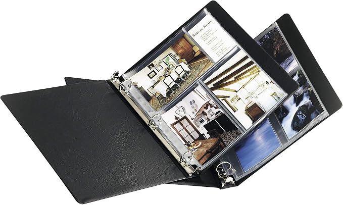 Avery Clear Mixed Format Photo Pages for 3 Ring Binder, Acid Free, Holds 4" x 6" Photos, 10 Photo Protectors (13401) - Image 4