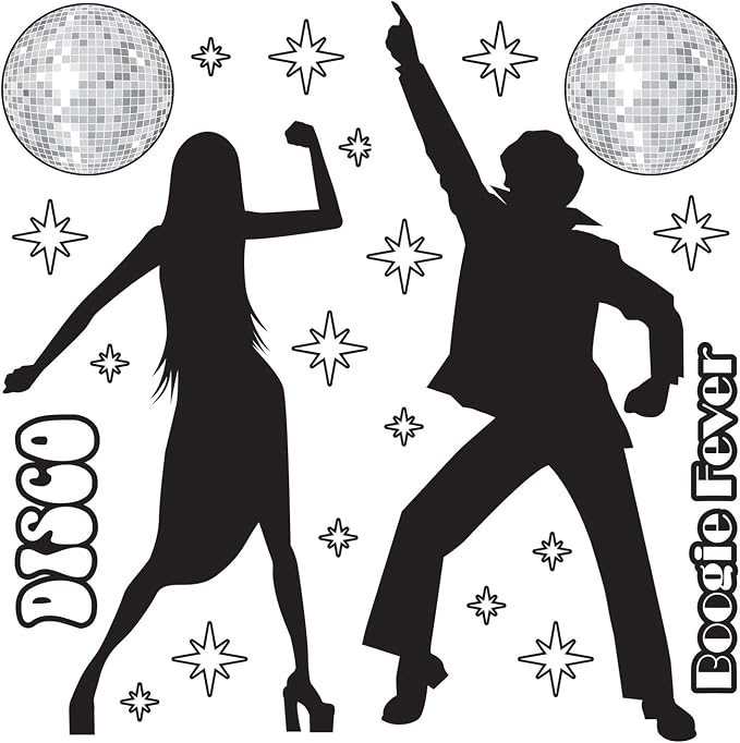 Disco Props Party Accessory (1 count) (22/Pkg) - Image 3
