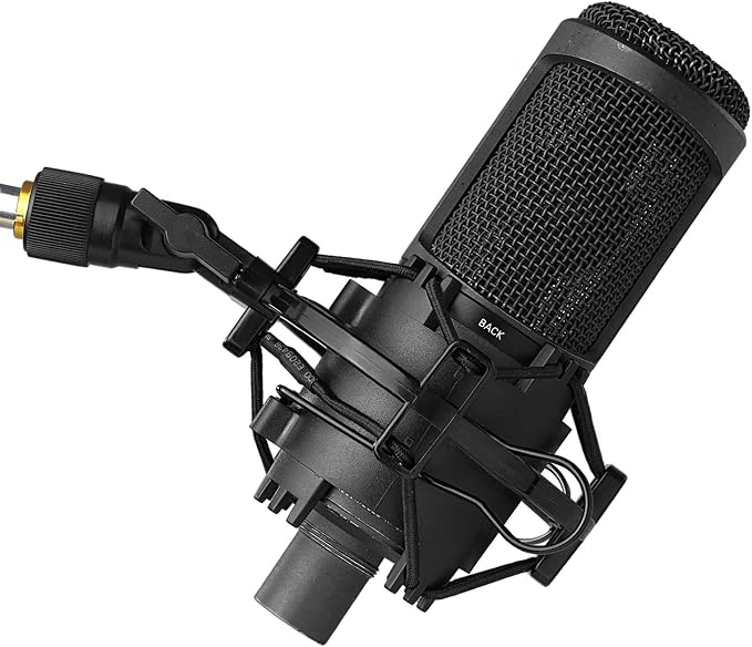SUNMON AT2020 Shock Mount, Shock Mount Stand Reduces Vibration Noise for Audio Technica AT2020 AT2035 AT4040 AT2020USB ATR2500x Condenser Micphone - Image 2