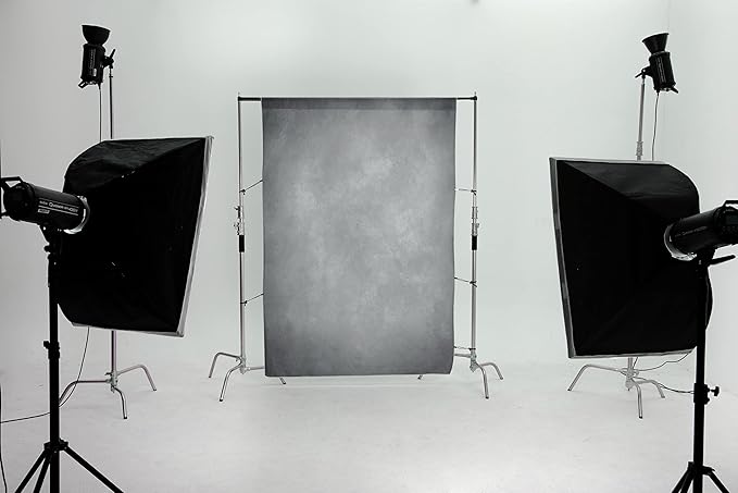 Kate 5x7ft Light Grey Backdrops Abstract Photography Backdrop for Professional Studio Backgrounds - Image 3