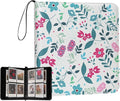 Large Polaroid Photo Album Binder, 240 Pockets. Modern Floral | Fits Polaroid i-Type, 600, SX-70 and Instax Wide 3.5x4.25 films. Acid-free pages protect photos for long-term storage. by GoldbarleyDesign