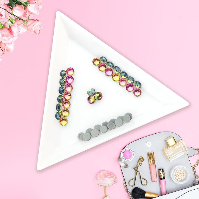 Jollin Hotfix Rhinestones Flatback Crystal Gems 6.4mm SS30, Fire | 288pcs Hot Fix Crystals Glass Rhinestones for Bedazzling, Crafting, Clothes, Shoes & Accessories DIY Decoration - Image 3