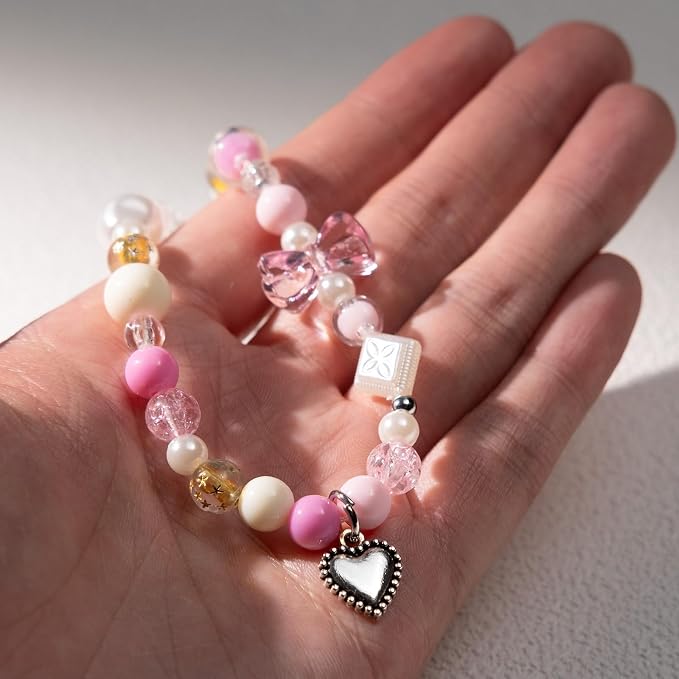 Beaded Camera Wrist Strap Cute Digital Camera Charm Strap, Phone Charm Wristlet Strap for Camera Accessories - Image 5