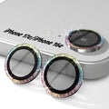 (3 Pack) Orzero Camera Lens Protector for iPhone 17e / iPhone 16e, [EZ Install] [Case-Friendly] 9H Tempered Glass Bling Lens Cover Accessories, Military-Grade Shockproof, HD Clarity Anti-Glare - Glitter Colorful by JumpIntoOrzeroLet%E2%80%99sExploreLikeNeverBefore