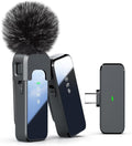 Rythflo Wireless Lavalier Microphone for iPhone 17/16/15 & Android, USB-C | 18H Battery Life, Noise Cancellation, 100ft Transmission Range, USB-C Wireless Lapel Microphone for Video Recording, Vlogging by Rythflo