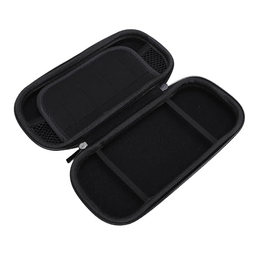 CYSFETENA EVA Hard Travel Carring Case Cover Zipper Bag Compatible with PS Vita, PS Vita Slim,PSP 3000 2000 1000 Game Console, Protective Gaming Case with Enough Room for Extra Games and Memory Cards - Image 7