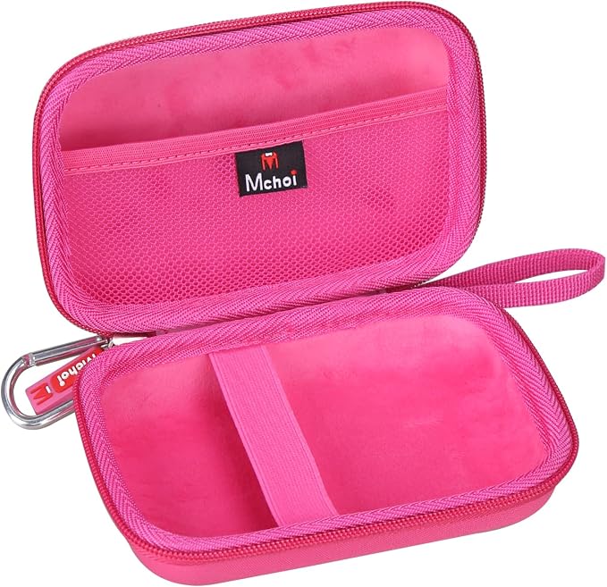 Mchoi Hard Storage Case Fits for Fujifilm Mini Link 3 2 1 Smartphone Printer, Case Only, Rose Pink - Image 3