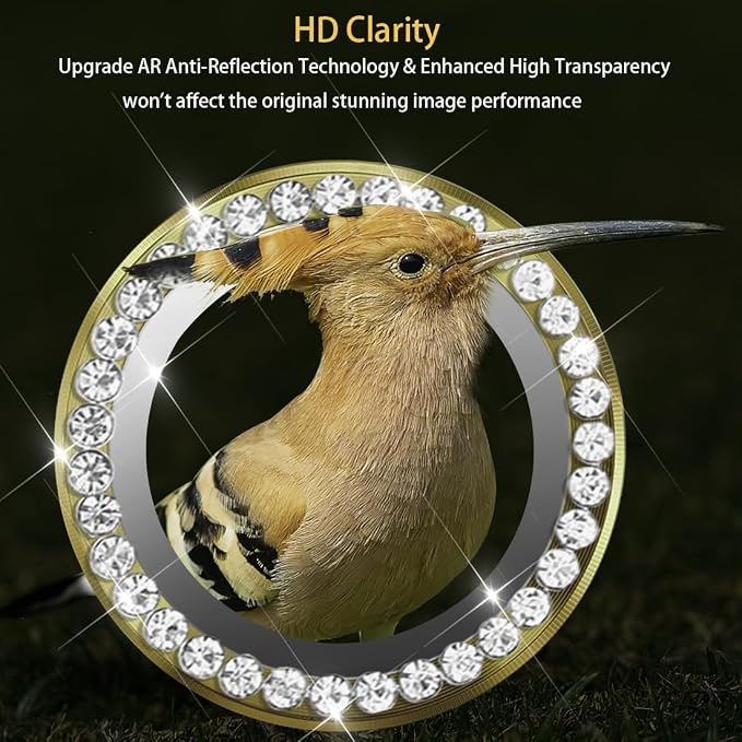 Camera Lens Protector for Samsung Galaxy S24 Ultra, Diamond Gold | Tempered Glass, Auto-align Tray, Easy Installation, Case Friendly, Anti-Scratch, HD Clear, Ultra Slim - Image 2