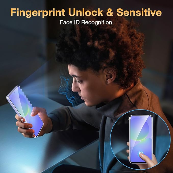 for Samsung Galaxy A36 5G Screen Protector & Camera Lens Protector | 2+2 Pack, Ultra HD Tempered Glass, Case Friendly, Anti-Fingerprint, Anti-Scratch, Bubble Free, with Easy Installation Frame - Image 2