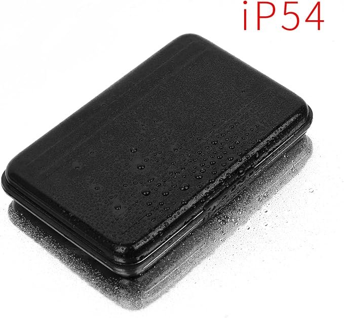 Aluminum Shock Resistant Carrying Box Holder Memory Card Storage Box Case Holder 8 Slots for SD SDHC MMC Micro SD TF Cards (Black) - Image 5