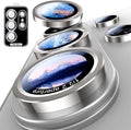Uyiton for Samsung Galaxy S26 Ultra Camera Lens Protector, Unique Design | Case-Friendly, Ultra-Thin, Military-Grade Sapphire Glass with Aluminum Metal Rear Camera Screen Cover, Silver Shadow by Uyiton