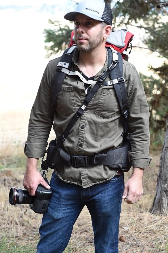 BLACKRAPID Backpack Camera Sling, Trusted Design, Strap for DSLR, SLR and Mirrorless Cameras - Image 8