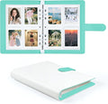 PU Leather Refillable Photo Album A5 Photocard Binder, 200 Pockets, Compatible with Fujifilm Instax Mini 12 11 9 40 99 90 8 7 Evo LiPlay, Polaroid Snap PIC-300 Z2300 Instant Cameras (Green) by WITHYU