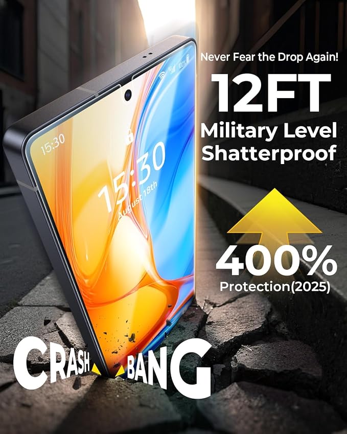 MRGLAS 2 Packs for Samsung Galaxy S25 Ultra Privacy Screen Protector 6.9'' | With 2 Packs Camera Lens Protector [Auto-Dust Removal] 9H Tempered Glass [10X Military Protection], Anti Spy Film,Zero-Bubble - Image 3