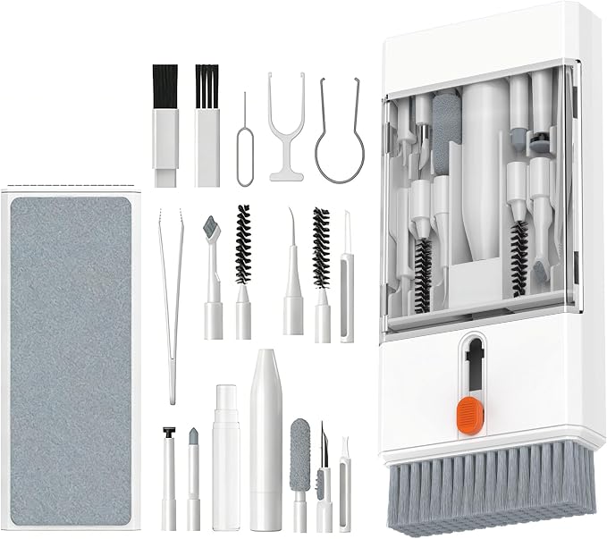 22 in 1 Precision Cleaning Kit – Professional Electronic Cleaning kit Cleaning Tools for Phone, airPods Headset, Keyboards, Cameras, Laptop & More by Unknown