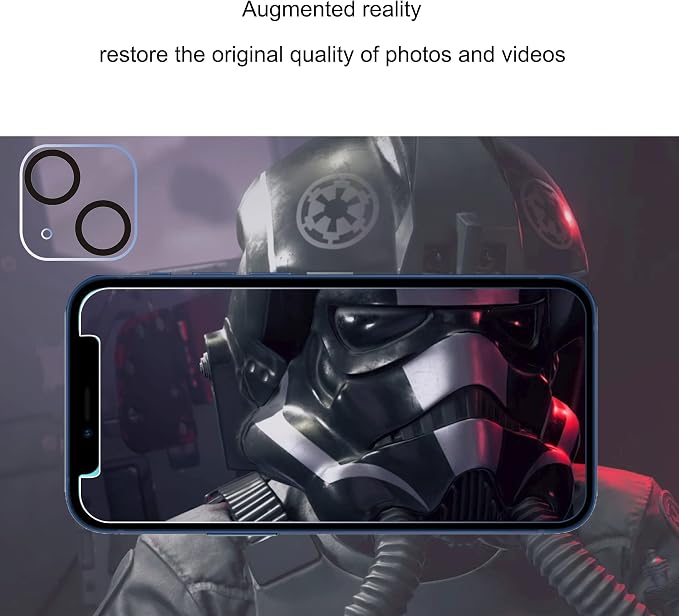 Ailun 2 Pack Camera Lens Protector for iPhone 13 & iPhone 13 Mini | Tempered Glass, Ultra HD, Anti-Scratch, Easy to Install, Case Friendly, Does not Affect Night Shots - Image 5