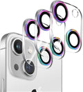 Dengduoduo 3 Pack Tempered Glass Camera Lens Protector for iPhone 14 6.1" & iPhone 14 Plus 6.7", Ultra HD, 9H Hardness, Anti-Scratch, Case Friendly, Easy to Install [No Affect on Night Shots] by Dengduoduo