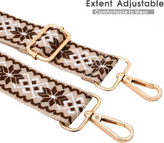 Replacement Purse Strap Shoulder Strap Adjustable Crossbody Strap for Women Crossbody Wide Shoulder Bag - Image 5