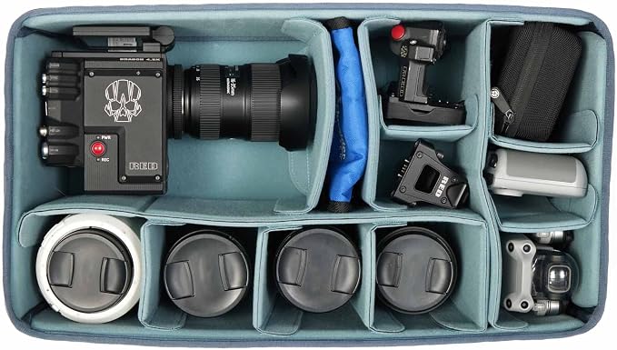 Shimoda Core Unit XXL DV, Deep Cine And Super Telephoto Camera Insert For Action X70/X70HD Backpack, Top Access Door For Mounted 600mm f/4 Kits, EVA Dividers, Support Frame, Maximum Storage - Image 2