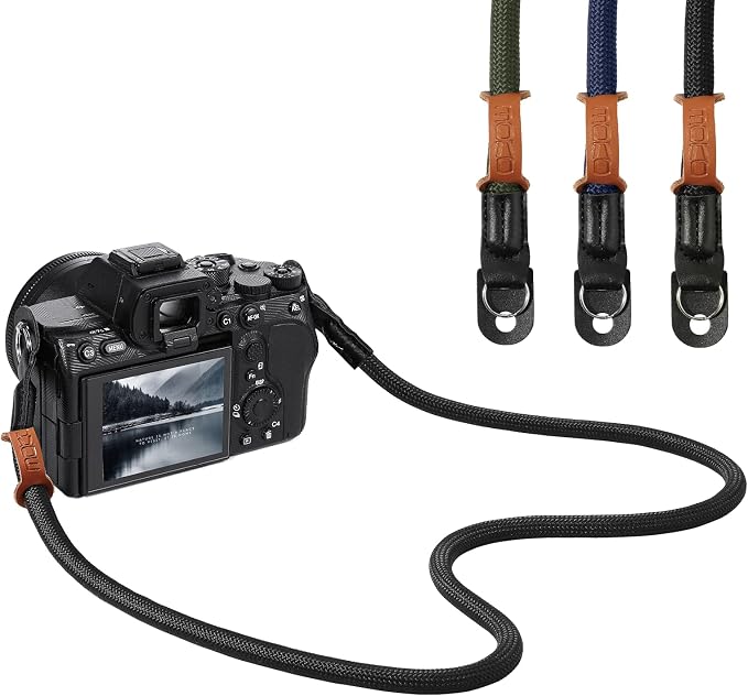 MoKo Camera Strap, 100cm Neck & Shoulder Rope Camera Straps for Photographers, for Canon Sony Nikon Fuji DSLR by MoKo