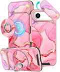 Buleens for iPhone 17 Air Case 6.5 Inch - with Ring Stand & Camera Cover Aesthetic Cute Designed for Women Girls Pretty Girly Fashion Teens Phone Case for iPhone 17 Air Compatible with Magsafe by Buleens