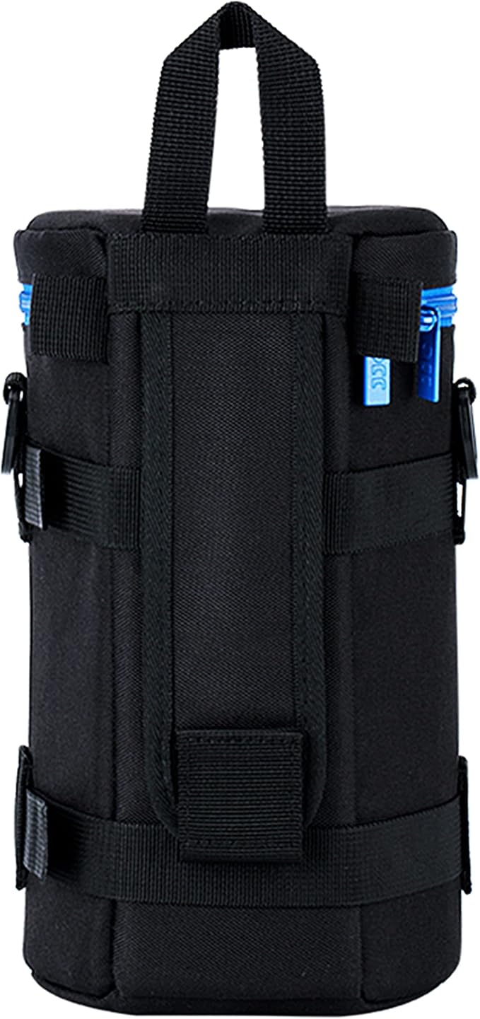 JJC Water Resistant Deluxe Lens Pouch Case Bag, Compatible with Canon EF RF 600mm f11 is STM / 100-400mm 4.5-5.6L is/EF 70-200mm 2.8L /EF 180mm 3.5L Macro/NK 80-200mm F2.8/70-200mm f2.8 G ED VR II - Image 5